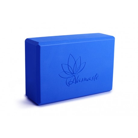 Yoga Blok podkládací kvádr - výška 7,5 cm / modrá
