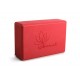 Yoga Blok podkládací kvádr - výška 7,5 cm / červená
