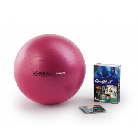 Gymnastik Ball PEZZI Maxafe - růžová / ø 42 cm