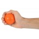 MVS masážní míček ježek - středně tvrdý / ø 5 cm / oranžová