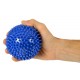 MVS masážní míček ježek - středně tvrdý / ø 10 cm / modrá
