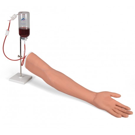 Model ruky k intravenóznímu zavádění injekcí